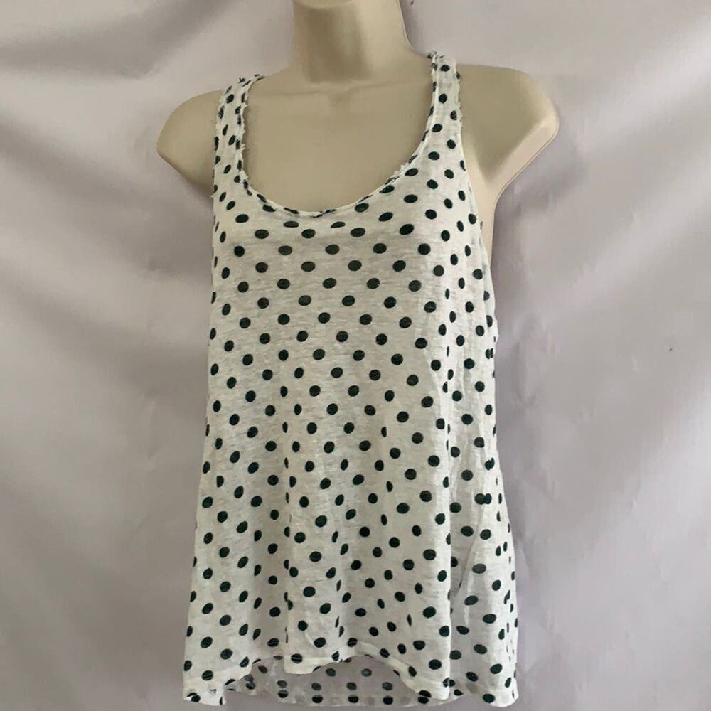 MADEWELL LINEN RACER BACK TANK SIZE S